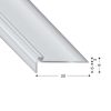 PROFIL STEP V=2,2 MM 270 CM SREBRNI