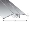 PROFIL NIV DUO GRIP 50 MM  270 CM ČEŠNJA