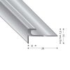 PROFIL STEP V=2,5 MM 270 CM SREBRNI