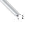 PROFIL PREH FLEXIBILNI 14 MM 270 CM ZLATNI