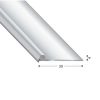 PROFIL ZAK V=3 MM 270 CM SREBRNI