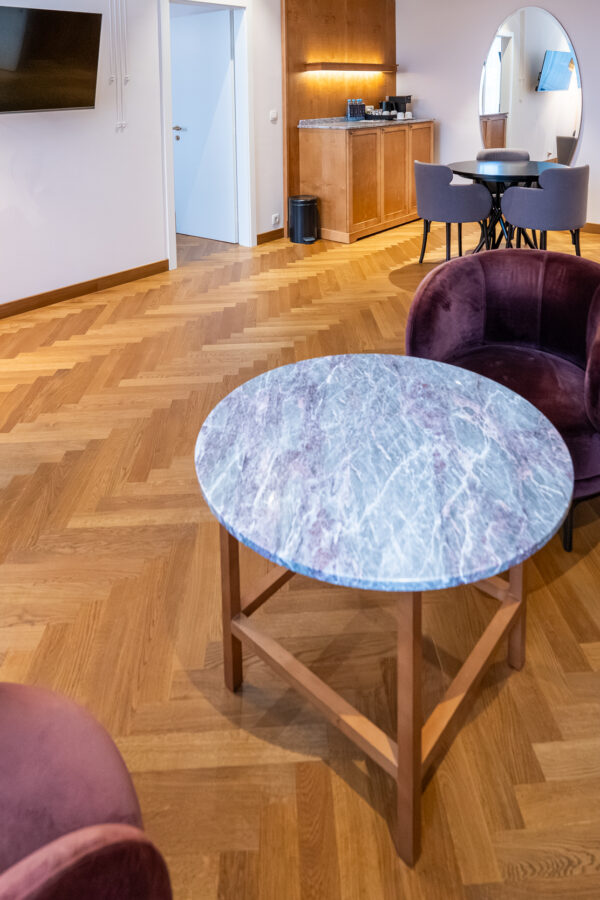 Grand Hotel Union – parket na míru v historické budově