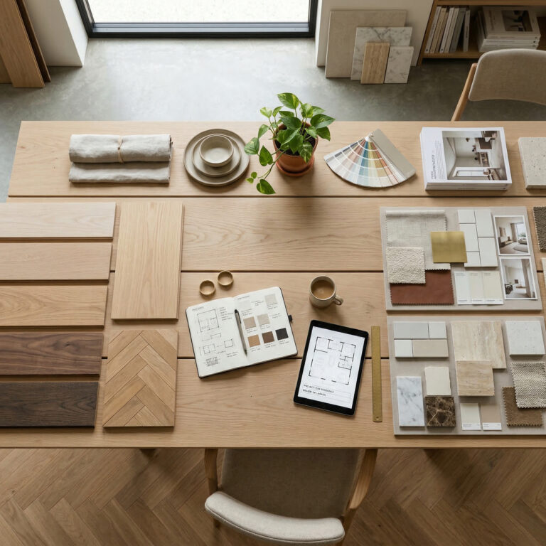 FREEPIK MODERN INTERIOR DESIGN STUDIO WITH PARQUET SAMPLES 19008 768X768